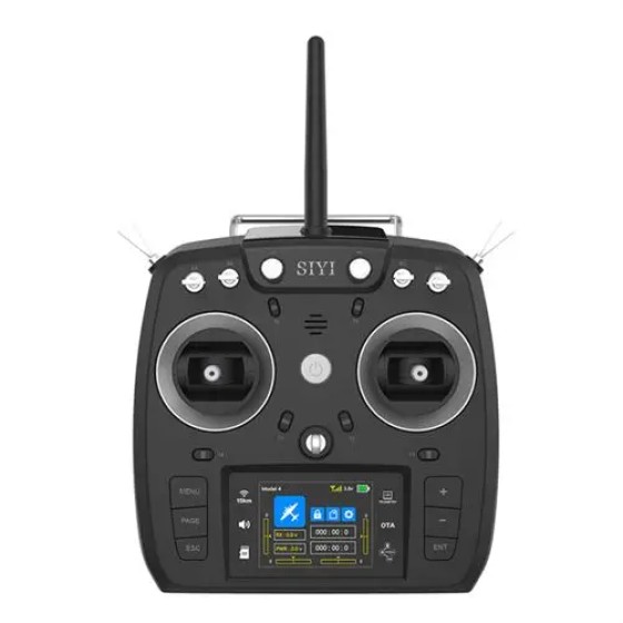 Offres Spéciales SIYI FT24 15KM 2.4G 12CH Transmetteur Radio Longue Portée avec Récepteur FR Pour TBS Crossfire/ Frsky R9M FPV Drones